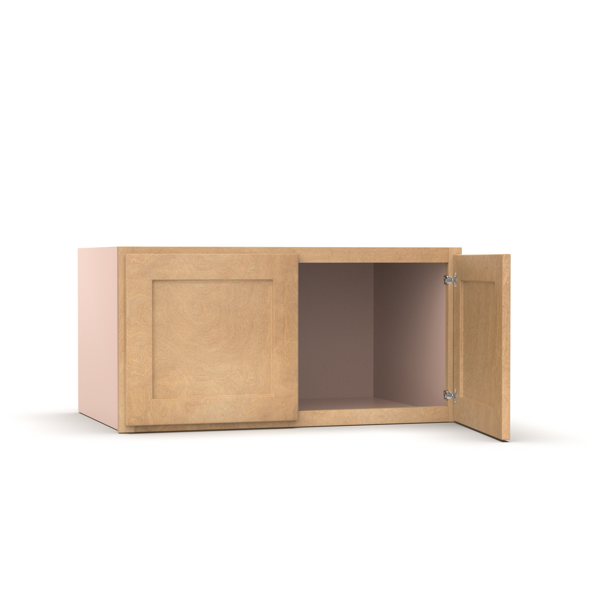 Liberty Shaker Karamel - 36 Inch Deep Double Door Wall Cabinet - 36" Width x 18" Height x 24" Depth