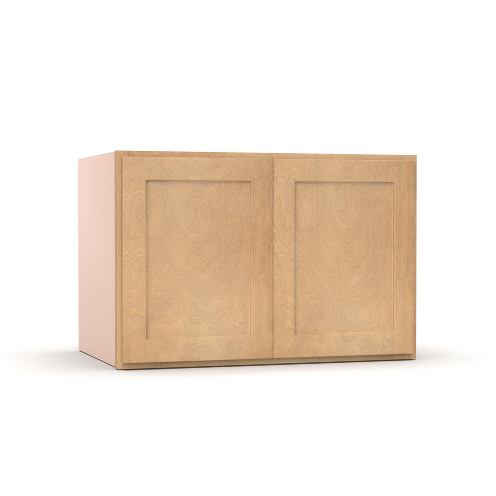 Liberty Shaker Karamel - 36 Inch Deep Double Door Wall Cabinet - 36