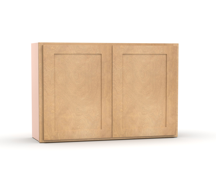 Liberty Shaker Karamel - 36 Inch Height Double Door Wall Cabinet - 36