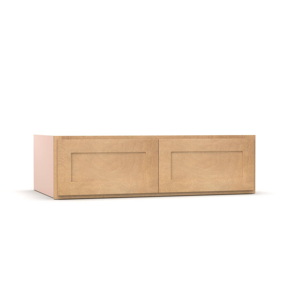 Liberty Shaker Karamel - 42 Inch Deep Double Door Wall Cabinet - 42" Width x 12" Height x 24" Depth