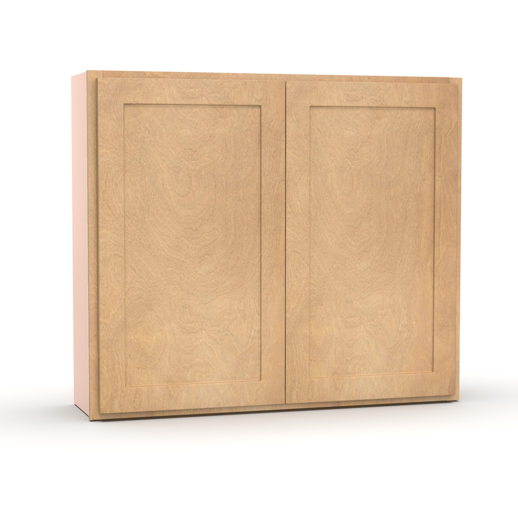 Liberty Shaker Karamel - 42 Inch Height Double Door Wall Cabinet - 42