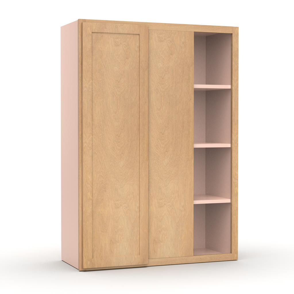 Liberty Shaker Karamel - 30x42 Inch Wall Blind Corner Wall Cabinet - 30