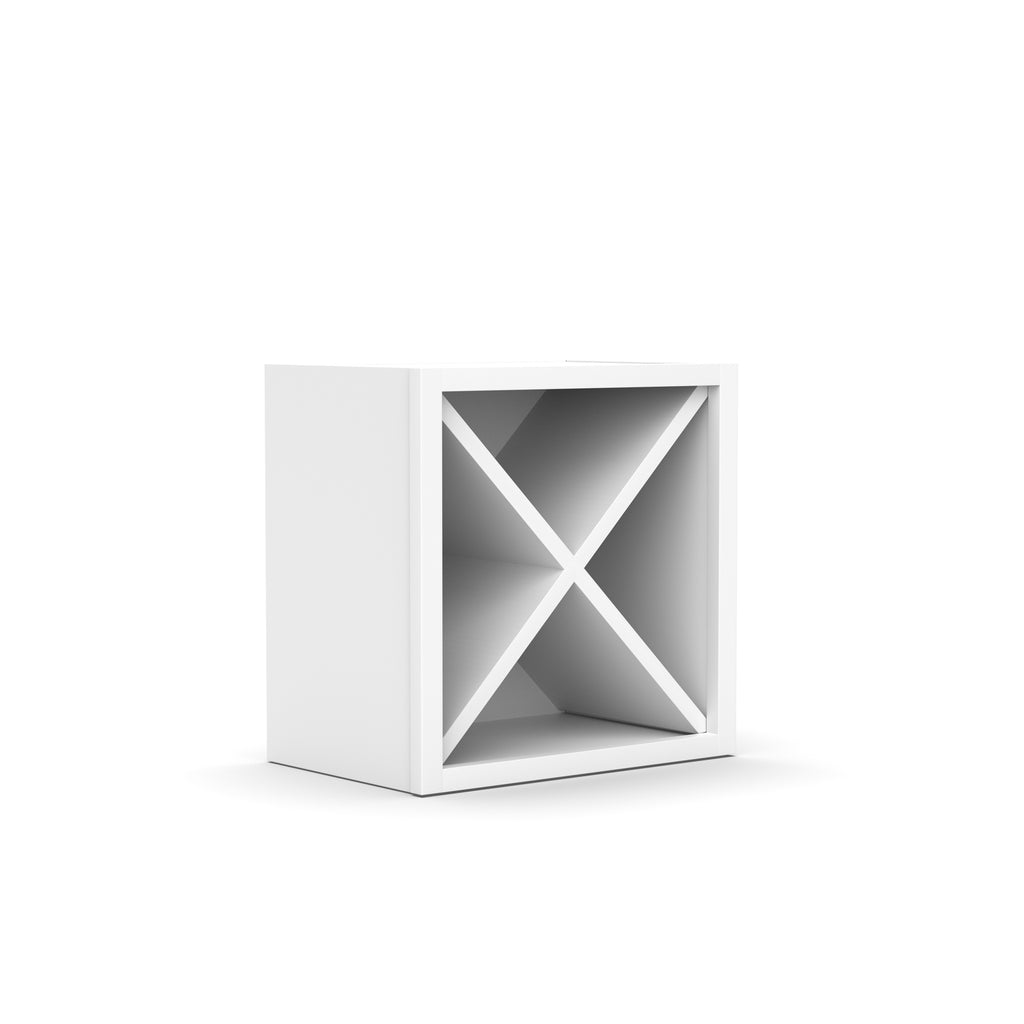 Liberty Shaker White - 18 Inch X Storage Wall Cabinet - 18