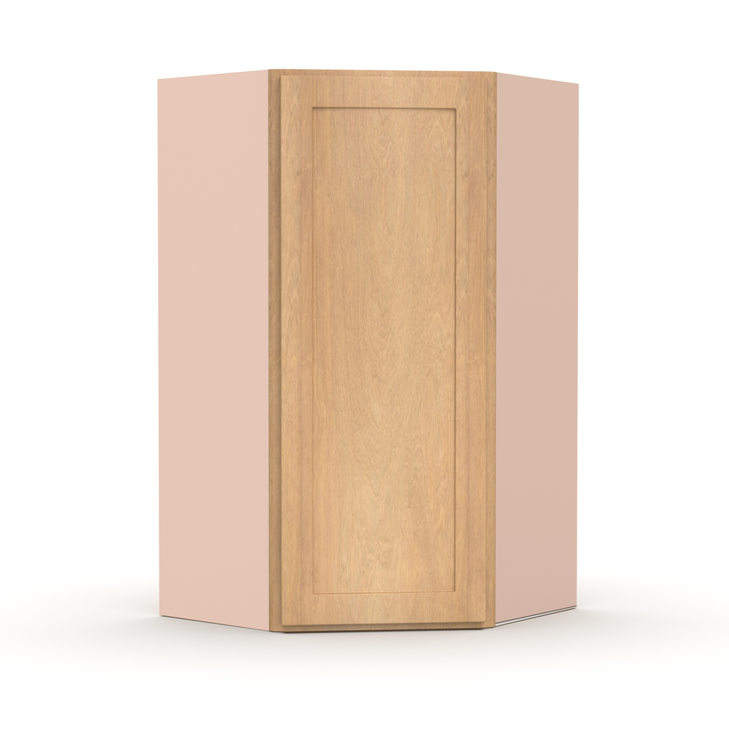 Liberty Shaker Karamel - 24 Inch Diagonal Corner Wall Cabinet - 24