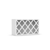 Liberty Shaker White - 30 Inch Wine Rack Wall Cabinet - 30" Width x 15" Height x 12" Depth