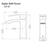 ZLINE Zephyr Bath Faucet in Chrome (ZEP-BF-CH)