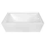 Acrylic Alcove Bathtub in White - cUPC/UPC Certified - BUILDMYPLACE