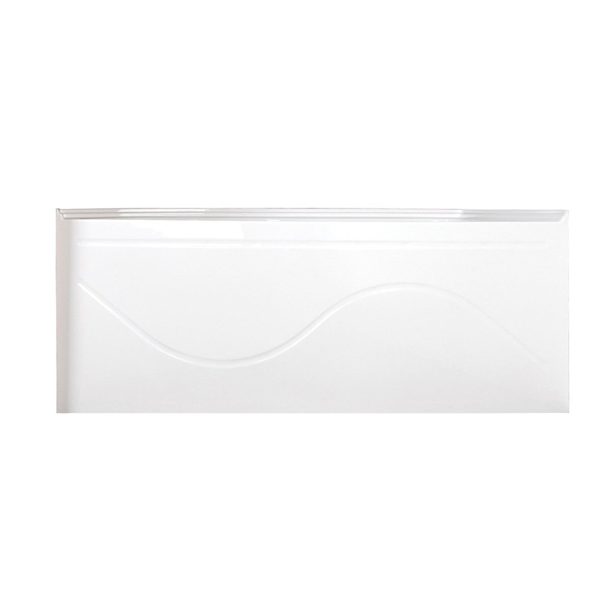 Acrylic Anti - Skid Alcove Bathtub in White - cUPC/UPC Certified - BUILDMYPLACE