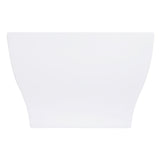 Acrylic Freestanding Tub with Drain, White - BUILDMYPLACE