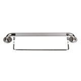 ADA Compliant Steel Bathroom Grab Bar Polished Stainless - BUILDMYPLACE