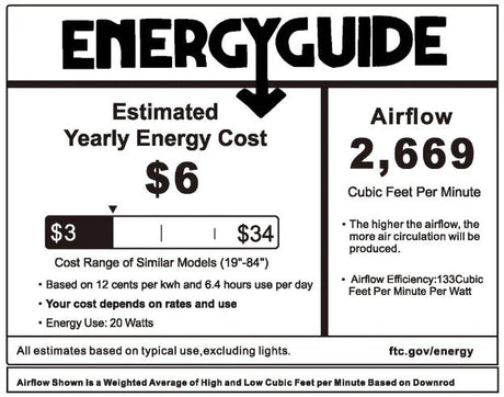 AKRON 52 inch 3 - Blade Flush Mount Smart Ceiling Fan with LED Light & Remote - LEDMyPlace