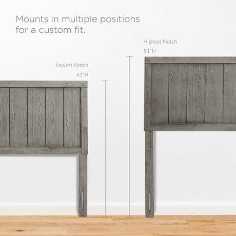 Alana King Wood Platform Bed With Splayed Legs - BUILDMYPLACE
