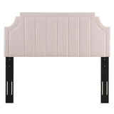 Alyona Channel Tufted Performance Velvet Full/Queen Headboard - BUILDMYPLACE