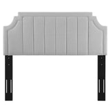 Alyona Channel Tufted Performance Velvet Full/Queen Headboard - BUILDMYPLACE