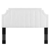 Alyona Channel Tufted Performance Velvet Full/Queen Headboard - BUILDMYPLACE