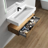 Alysa Floating Vanity With Acrylic Sink - BUILDMYPLACE