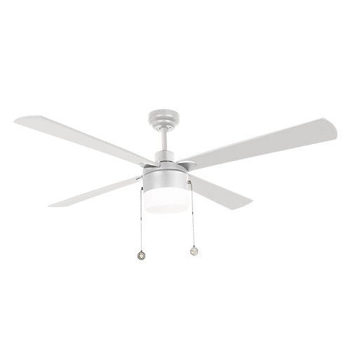 AMALFI 52 inch 4-Blade Ceiling Fan with LED Light & Pull Chain