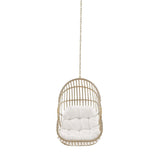Amalie Wicker Rattan Outdoor Patio Rattan Swing Chair without Stand - BUILDMYPLACE