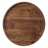 Amina Round Acacia Wood Side Table - BUILDMYPLACE