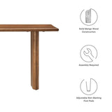Amistad 46" Wood Bench - BUILDMYPLACE