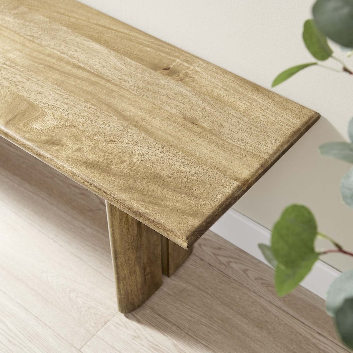 Amistad 58" Wood Bench - BUILDMYPLACE