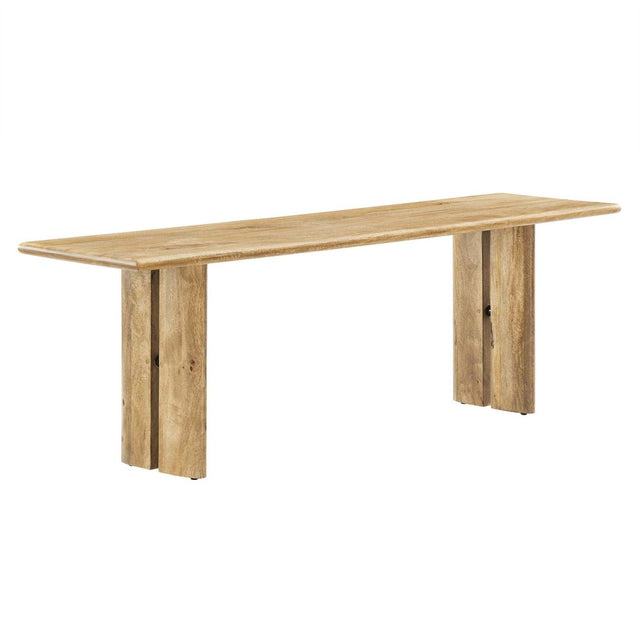 Amistad 58" Wood Bench - BUILDMYPLACE