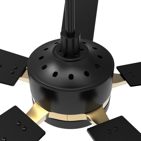 APPLETON 52 inch 5 - Blade Smart Ceiling Fan with LED Light Kit & Remote - LEDMyPlace