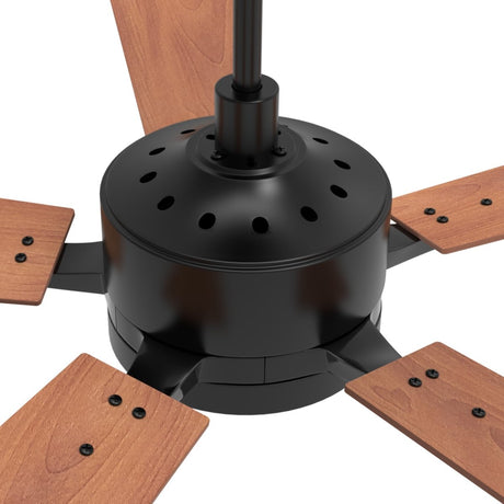 APPLETON 56 inch 5 - Blade Smart Ceiling Fan with Remote & LED Light - LEDMyPlace