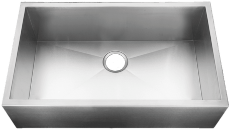 Apron Front Sink - Stainless Steel Apron Front Sink - 32" x 19" x 10" - BUILDMYPLACE