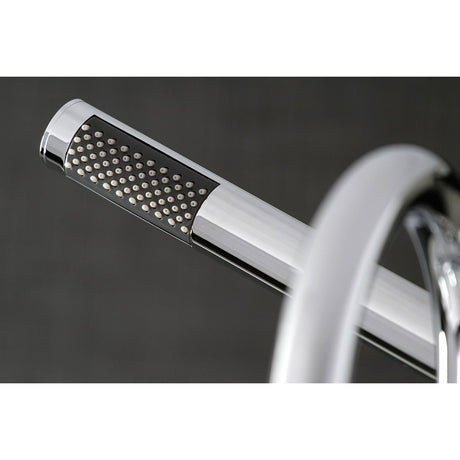 Aqua Vintage Concord 7" Deck Mount Clawfoot Tub Faucet - BUILDMYPLACE