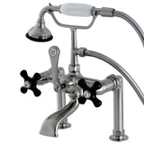 Aqua Vintage Duchess Deck Mount Clawfoot Tub Faucet - BUILDMYPLACE