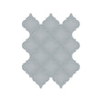 Arabesque Soho Cloud Blue Glossy Glazed Porcelain Mosaic - BUILDMYPLACE