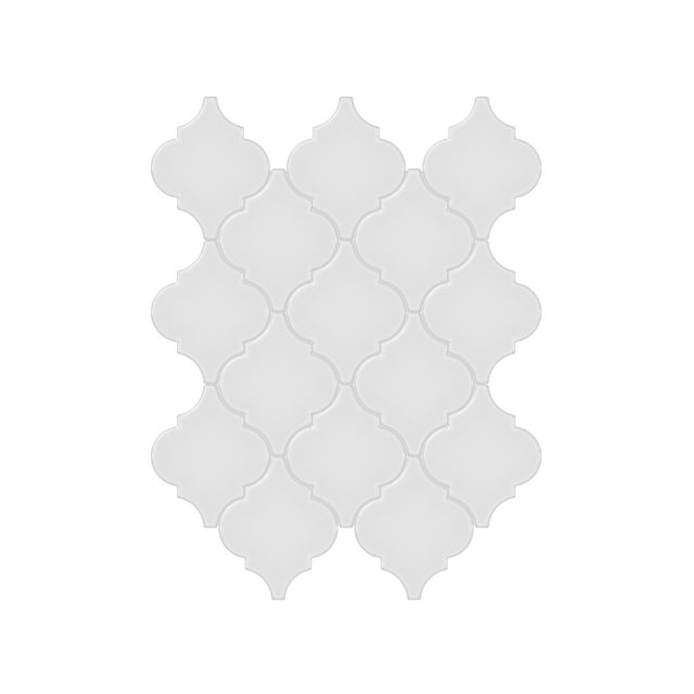 Arabesque Soho Gallery Grey Glossy Glazed Porcelain Mosaic - BUILDMYPLACE
