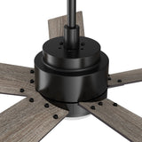 ASCENDER 48 inch 5 - Blade Smart Ceiling Fan with LED Light & Remote - LEDMyPlace