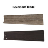 ASCENDER 52 inch 5 - Blade Flush Mount Smart Ceiling Fan with Remote & LED Light - LEDMyPlace