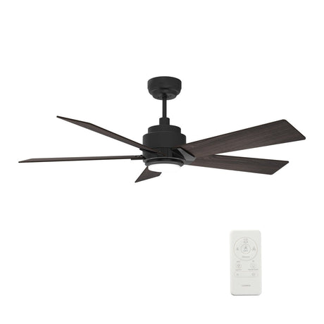 ASCENDER 52 inch 5 - Blade Smart Ceiling Fan with LED Light & Remote - LEDMyPlace