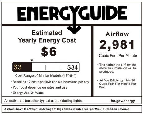 ASCENDER 60 inch 5 - Blade Smart Ceiling Fan with LED Light & Remote - LEDMyPlace