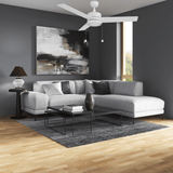 ASCOTT 52 inch 3 - Blade Ceiling Fan with LED Light & Pull Chain - LEDMyPlace