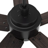 Aspen 52'' Best Smart Ceiling Fan with Remote, Light Kit Included, Works with Google Assistant and Amazon Alexa,Siri Shortcut - LEDMyPlace