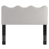 Athena Performance Velvet Full/Queen Headboard - BUILDMYPLACE