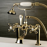 Auqa Vintage 7" Deck Mount Clawfoot Tub Faucet - BUILDMYPLACE