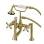 Auqa Vintage 7" Deck Mount Clawfoot Tub Faucet - BUILDMYPLACE