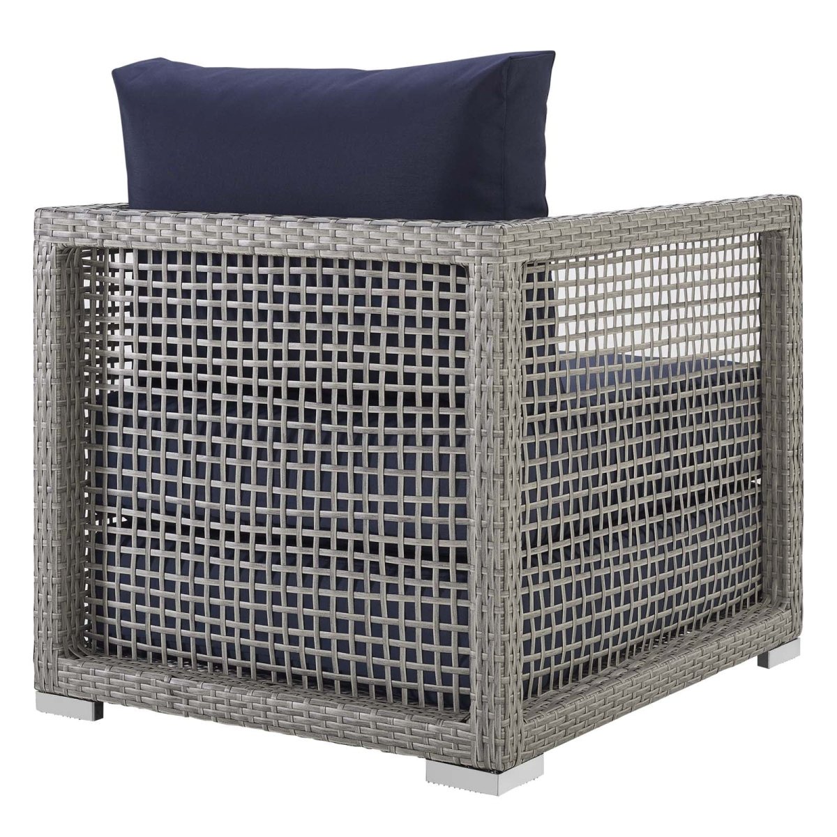 Aura 3 Piece Two Table Outdoor Patio Wicker Rattan Set - BUILDMYPLACE