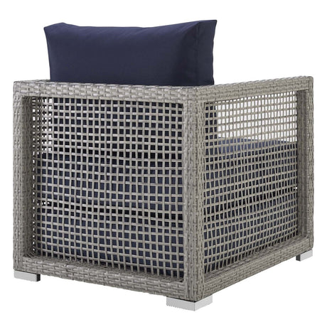 Aura 3 Piece Two Table Outdoor Patio Wicker Rattan Set - BUILDMYPLACE