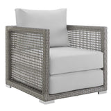 Aura Rattan Outdoor Patio Armchair - BUILDMYPLACE