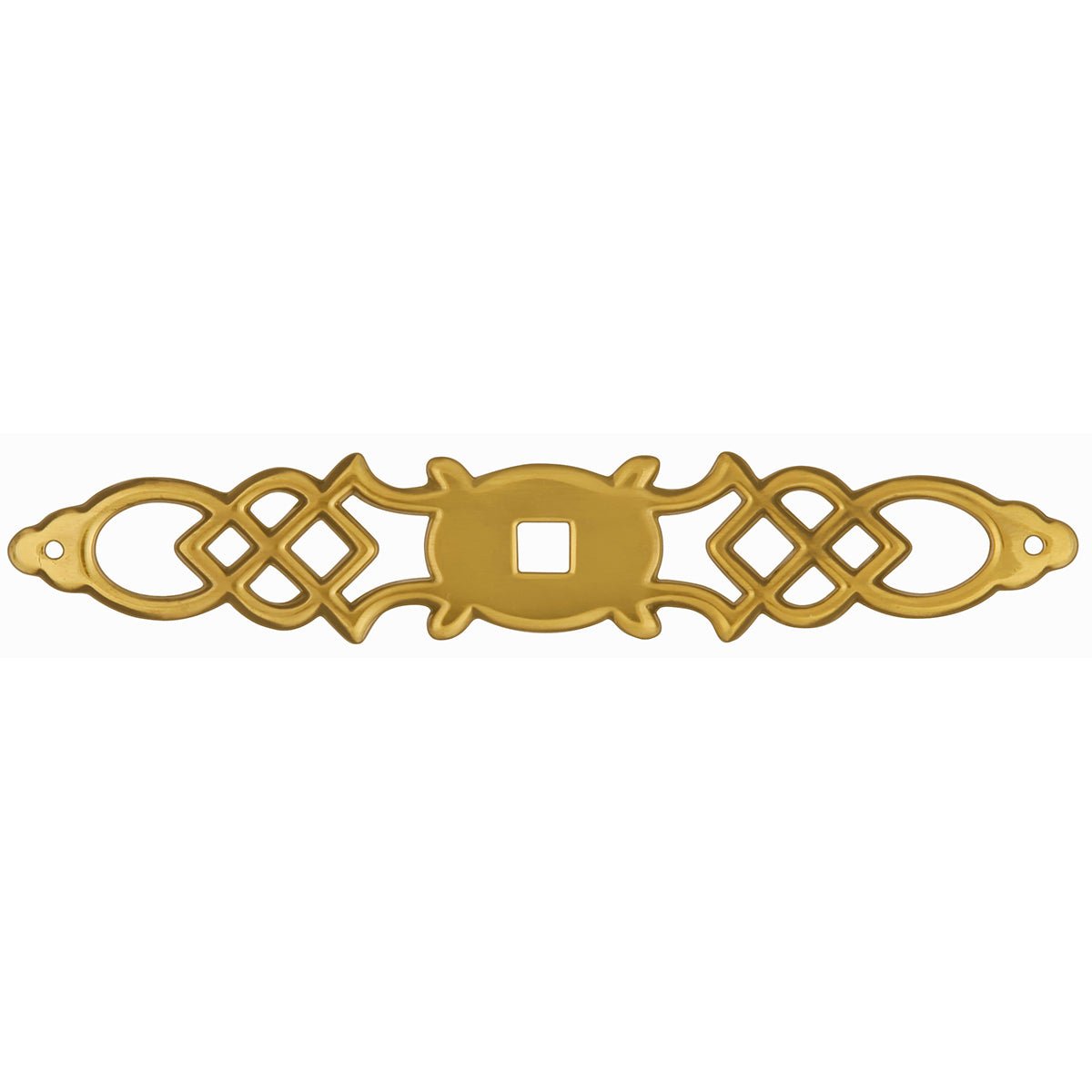 Backplate Hardware 5 - 1/2 Inch x 1 Inch - Hickory Hardware - Manor House Collection - BUILDMYPLACE