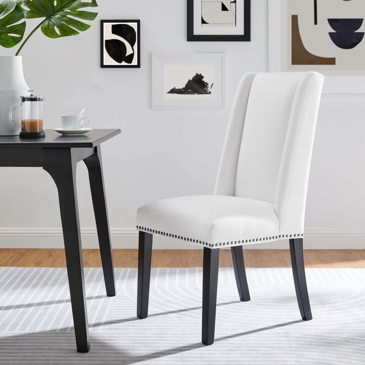 Baron Fabric Dining Chair - BUILDMYPLACE