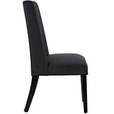 Baron Kitchen And Dining Vinyl Chair Set Of 4 - Dining Room Chair Set - BUILDMYPLACE