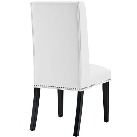 Baron Kitchen And Dining Vinyl Chair Set Of 4 - Dining Room Chair Set - BUILDMYPLACE
