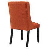 Baronet Button Tufted Fabric Dining Chair - BUILDMYPLACE